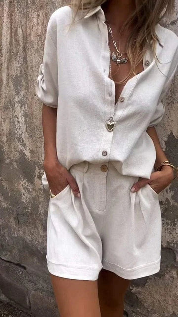 Greta™ | Lätt och Elegant Linneset