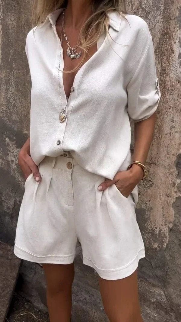 Greta™ | Lätt och Elegant Linneset